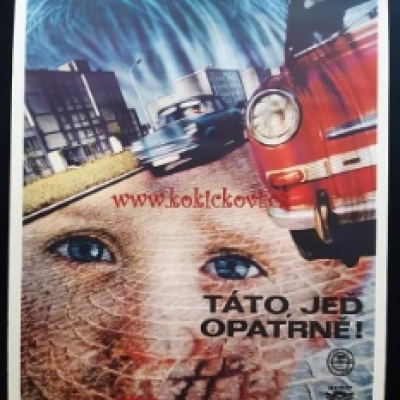 Reklamní plakát Škoda 1000 MB BESIP 